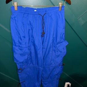 Garage Royal Blue Drawstring Pants